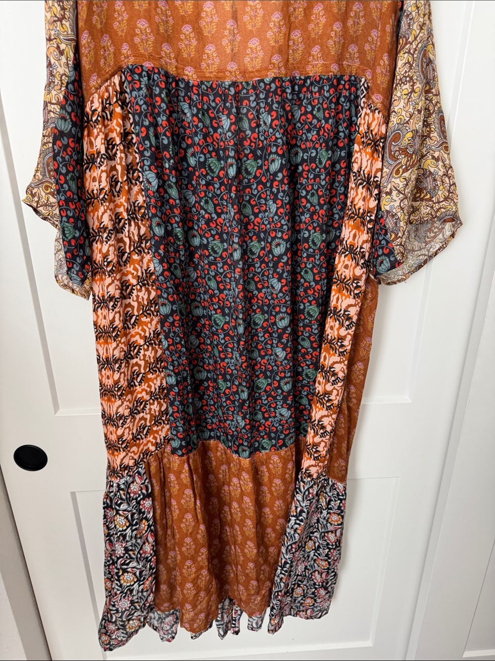 Free People Bombay Mixed Print Kimono - Picture 11 of 16